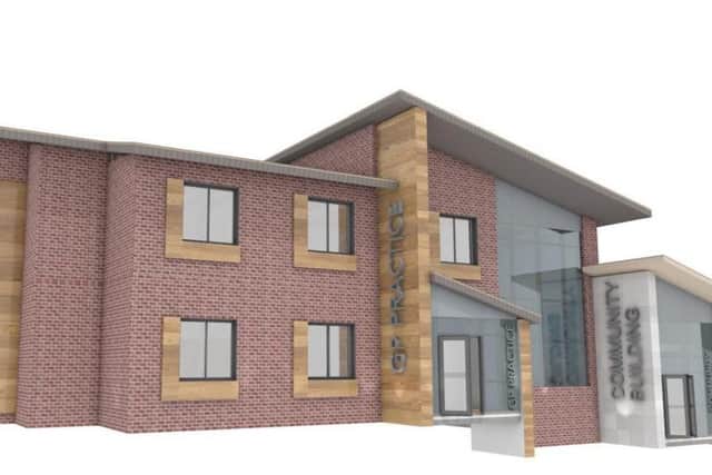 How the building will look.