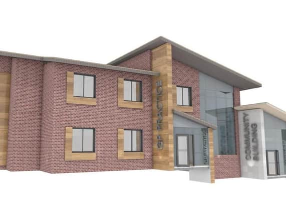 How the building will look.