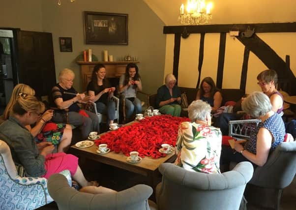 The 'poppy club' has been running monthly at the Thomas Oken Tea Rooms in Warwick.