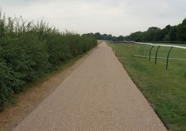 The new tracks at St Mary's Lands in Warwick. Photo supplied by Warwick District Council.