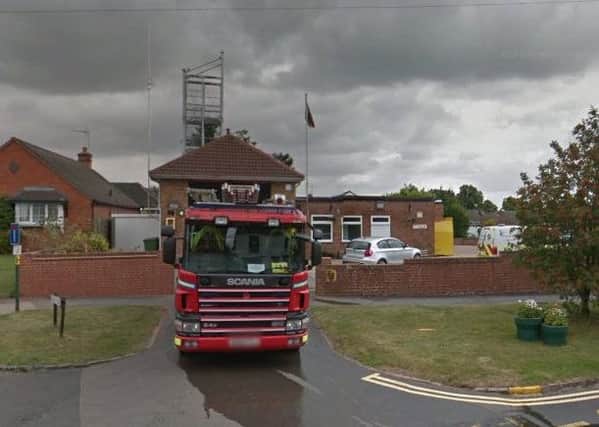 Southam fire station. Photo from Google Street View.