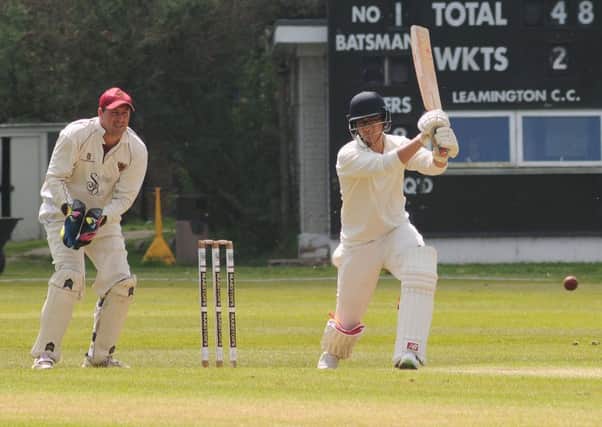 Nick Couzens made an excellent 73 in Leamington 2nds' rain-affected clash with Brockhampton 2nds.