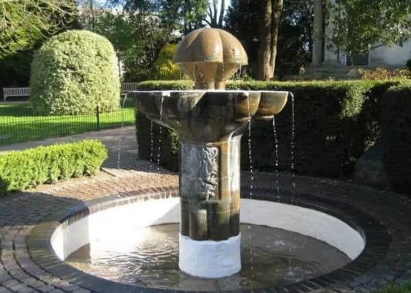 The Czechoslovak Freedom Fountain in Jephson Gardens