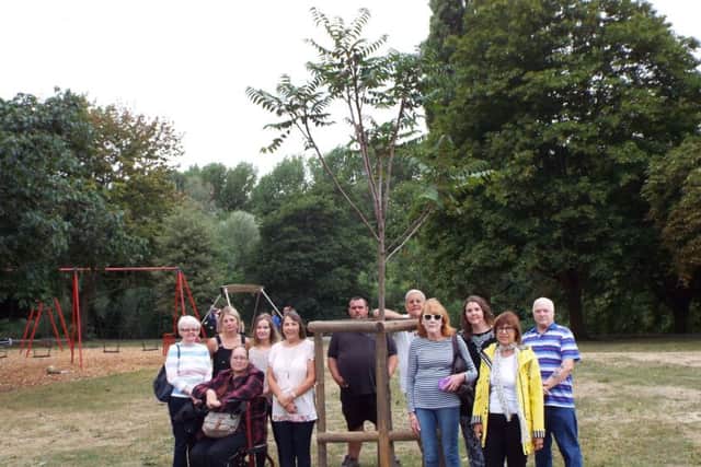 A memorial tree has been planted in Leamington.