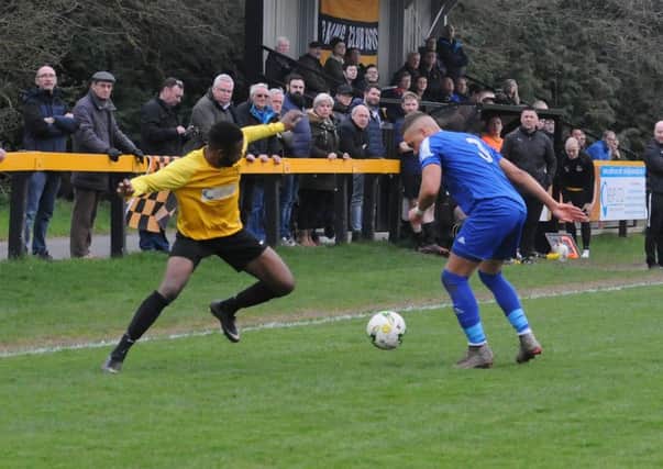 Trea Bertie netted a hat-trick in the 7-0 romp at home to Stapenhill.