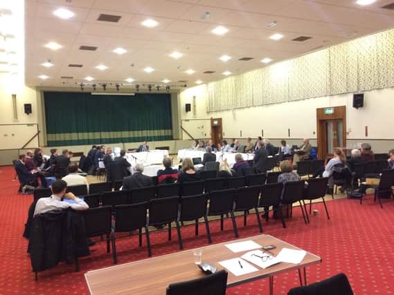 The examination in public of the Local Plan at the Benn Hall. Following these hearings a series of changes have been proposed to the document by the planning inspector.