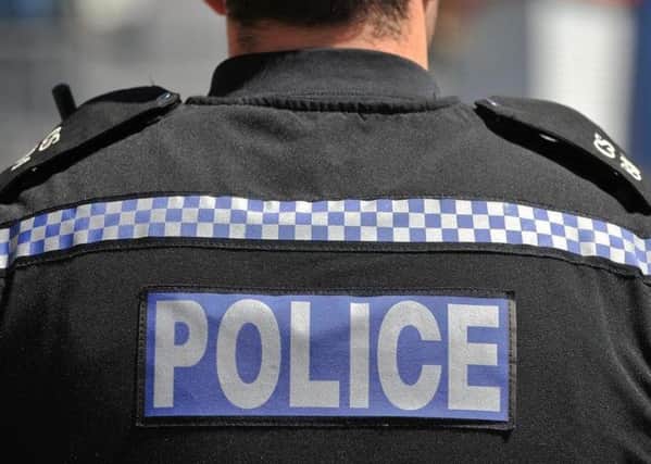 Police were looking for a man after the schoolgirl was spat at