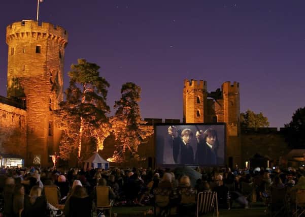 Lunar Cinema will be bringing films to Warwick Castle. Photo provided by Lunar Cinema.