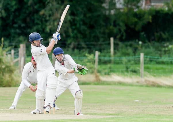 James Sood on his way to 25 against Oakfield & Rowlands on Saturday. Picture: Mike Baker