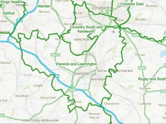 The finalised boundary proposals which will be voted on by Parliament