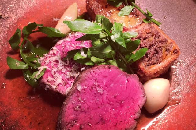Food at the Tame Hare in Leamington