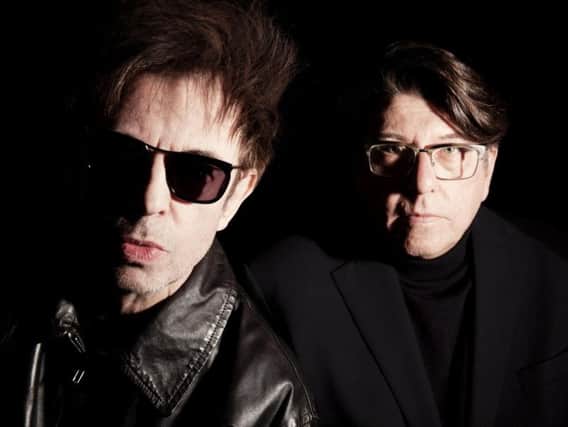 Ian McCulloch and Will Sergeant of Echo and the Bunnymen