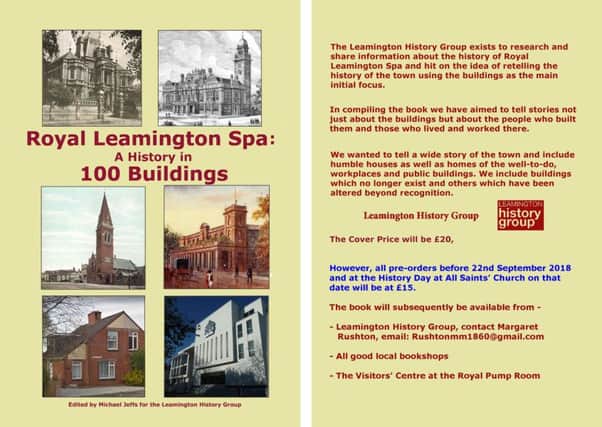 The Leamington History Group's new book.