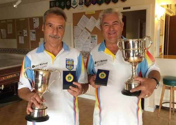 Coronation Cup winners Nigel Townsend and Nigel Hewitson