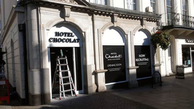 Work is underway on the new Hotel Chocolat in Leamington.