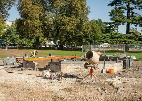 GV - Pump Room Gardens (Update on work being carried out). NNL-180925-223227009