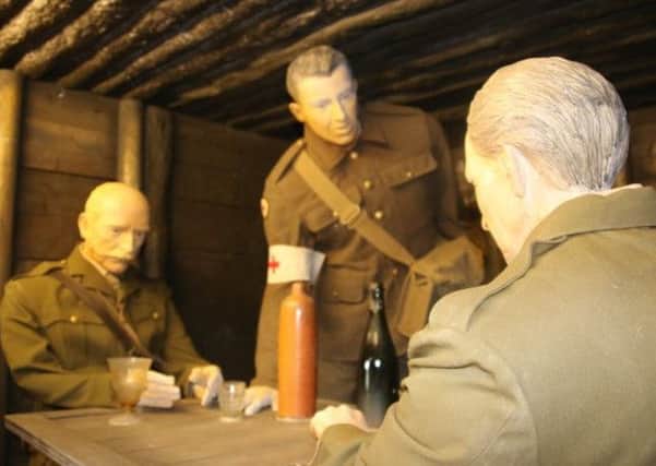 The Trench Experience display coming to the WWI Memorial event at Leamington FC.