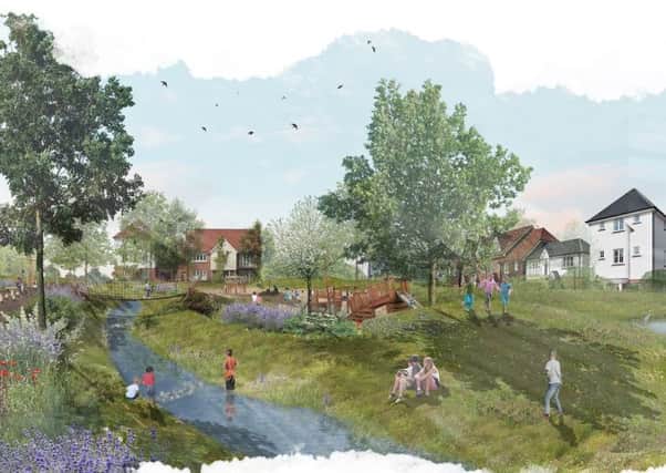 Artist impression of Myton Green. Image submitted.