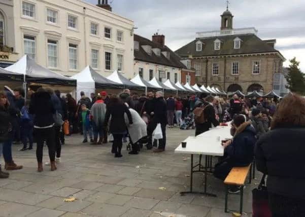 Photo from a previous chocolate festival in Warwick.