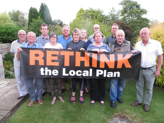 Campaigners asking for a re-think of the Local Plan.