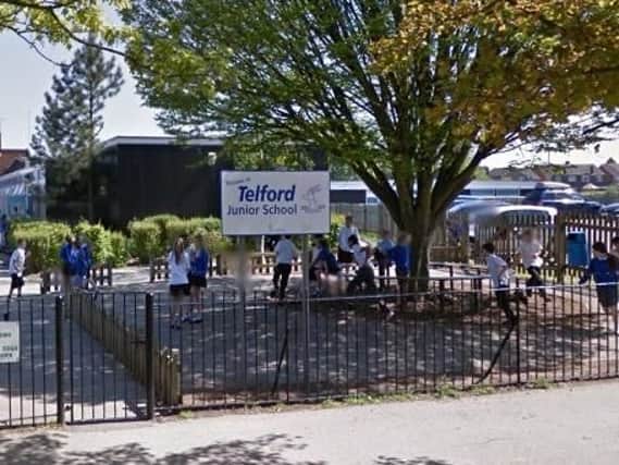 Telford Junior School. Image courtesy of Google Maps.