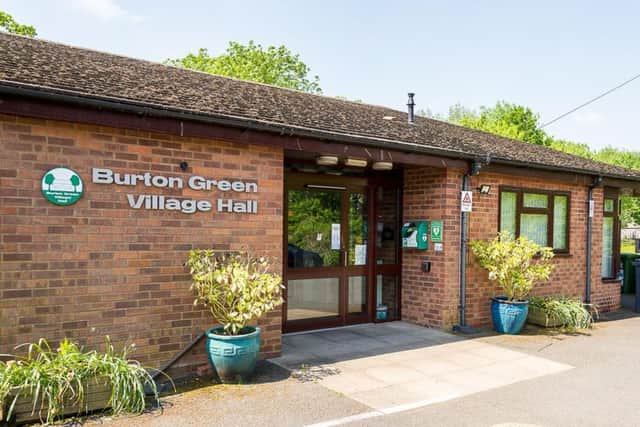 The old village hall in Hodgetts Lane