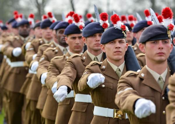 Pictured: The Royal Regiment of Fusiliers (1RRF). Photo by Cpl Daniel Wiepen RLC (Army Photographer)