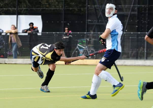 Alex Murdoch scores his second goal of the game for Khalsa 2nds. Picture: Morris Troughton