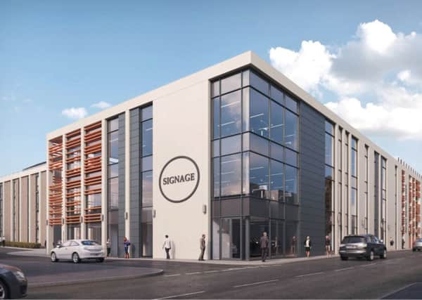CGI of Warwick District Council's proposed HQ in Leamington