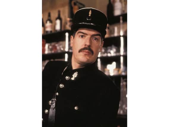 Arthur Bostrom as Officer Crabtree in 'Allo 'Allo