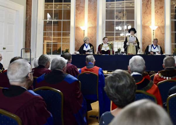 The Annual Meeting of the Warwick Court Leet. Photo by Gill Fletcher.