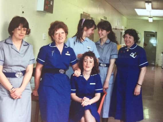Nurses at the old Warneford Hospital