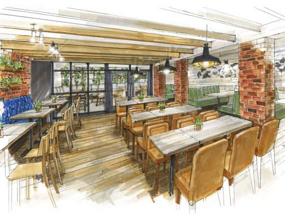 An artist's impression of what the new Bar + Block could look like
