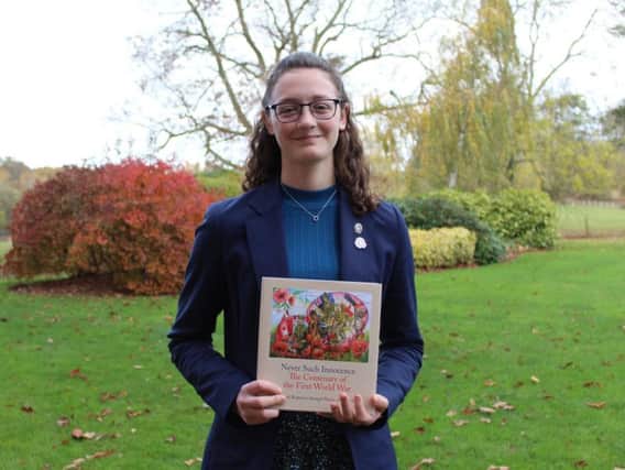 Hannah Owens' WWI poetry has earned her invites to Buckingham Palace and Passchendaele.