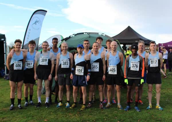 The Rugby & Northampton mens cross country team made their best-ever start to the league season in sixth place