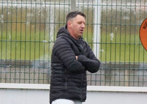 Rugby Borough manager Ady Fuller