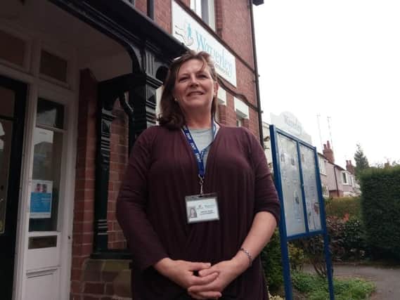 Louise Gillard-Owen, Kenilworth's Admiral Nurse based at the Waverley Day Centre, will leave in February 2019 if no new funding is found