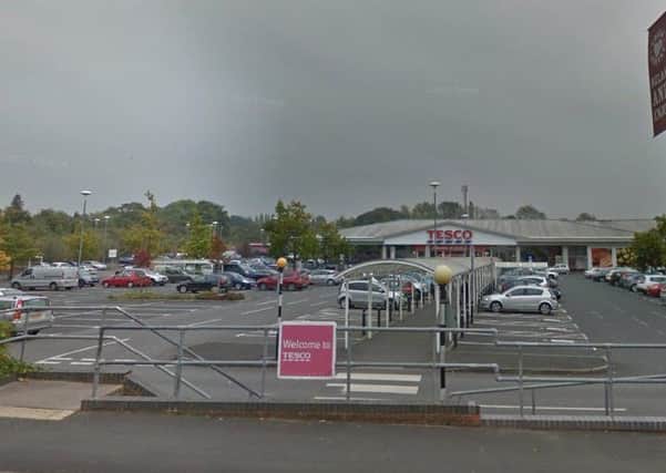 Plans for a McDonald's on the Tesco superstore car park in Emscote Road has been given the go ahead. Photo by Google Street View.