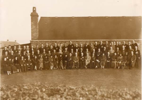 The 5th Warwickshire Howitzer Battery old comrades reunion on November 14, 1937