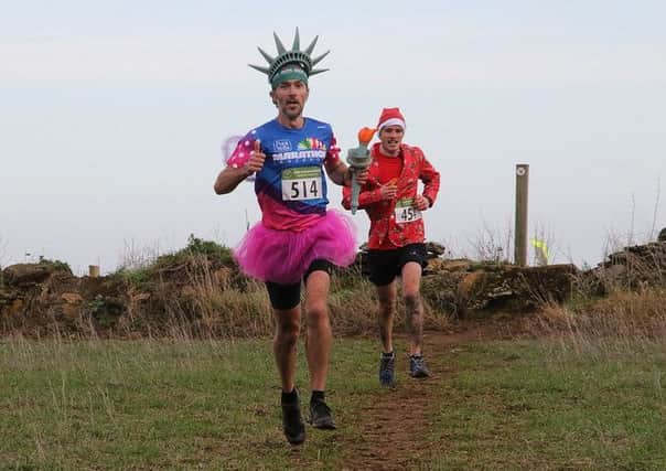 Chris Mckeown on his way to second place at the Hooky Christmas Canter. Pictures by Barry Cornelius (www.