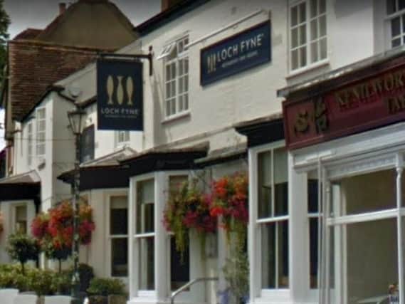 Loch Fyne will shut on Tuesday January 1. Copyright: Google Street View
