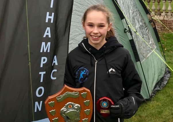 Madeleine Jacks, the Under 13s Girls champion