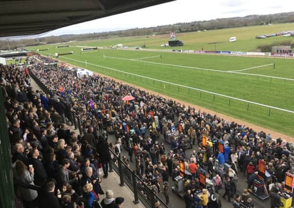 A bumper turnout at Warwick Racecourse on New Year's Eve led to large queues and criticism from racegoers.