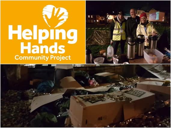 Photos from last year's sponsored sleep out for Helping Hands.''Photos by Helpings Hands and Alex Harvey from Infinite Pixel.