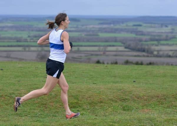 Leamington C&AC's Kelly Edwards in action at Burton Dassett Hills Country Park. Pictures Rob Egan unless stated.