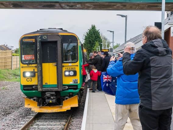 Kenilworth Station opened on Monday April 30, 2018 after several delays