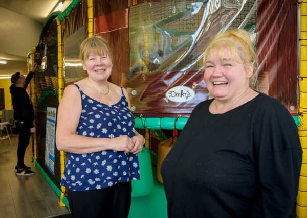 Feature - Dinkys Play Cafe.  Pictured: Elaine Duncan & Michelle Whalley NNL-190901-012230009