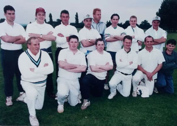 Old Laurentians' Advertiser Cricket League  team in the mid 1990s