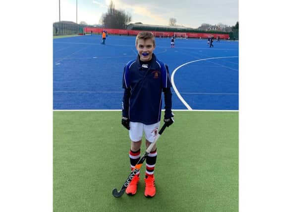 Fin Calder, 11, has been selected for Warwickshire Under 13s