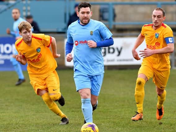 Richard Bunting was back in the team last weekend after a 14-game absence through injury, replacing Richard Blythe    Picture by Martin Pulley